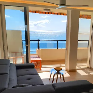 Beachfront -- New Luxury -- 1ª Linea Playa -- Centro De -- Private Parking -- Panoramic Sea Views Apartamento